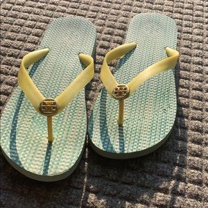A pair of Tory Burch sandals